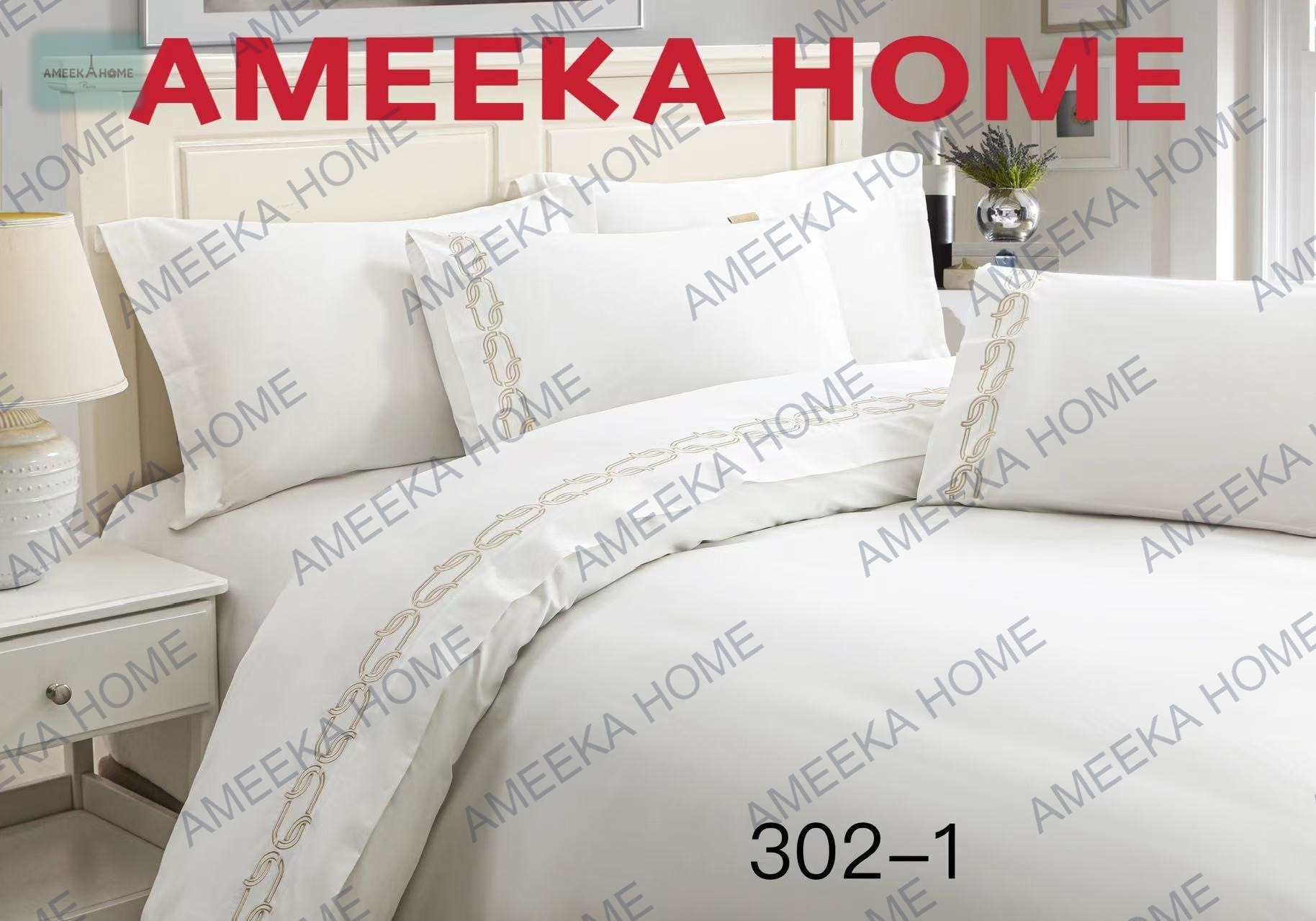 Refined Embroidered Bedding Collection gallery 50