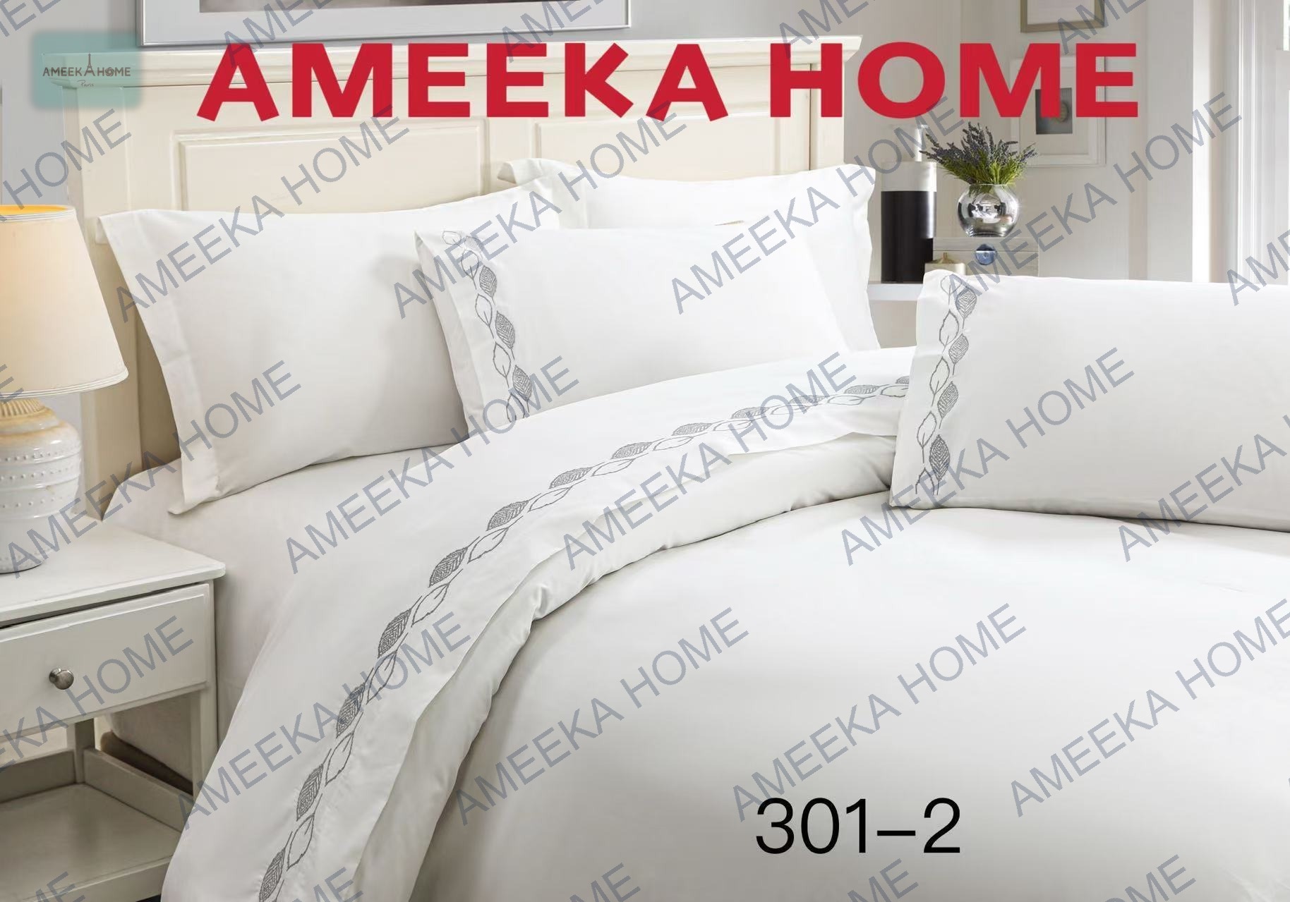 Refined Embroidered Bedding Collection gallery 26