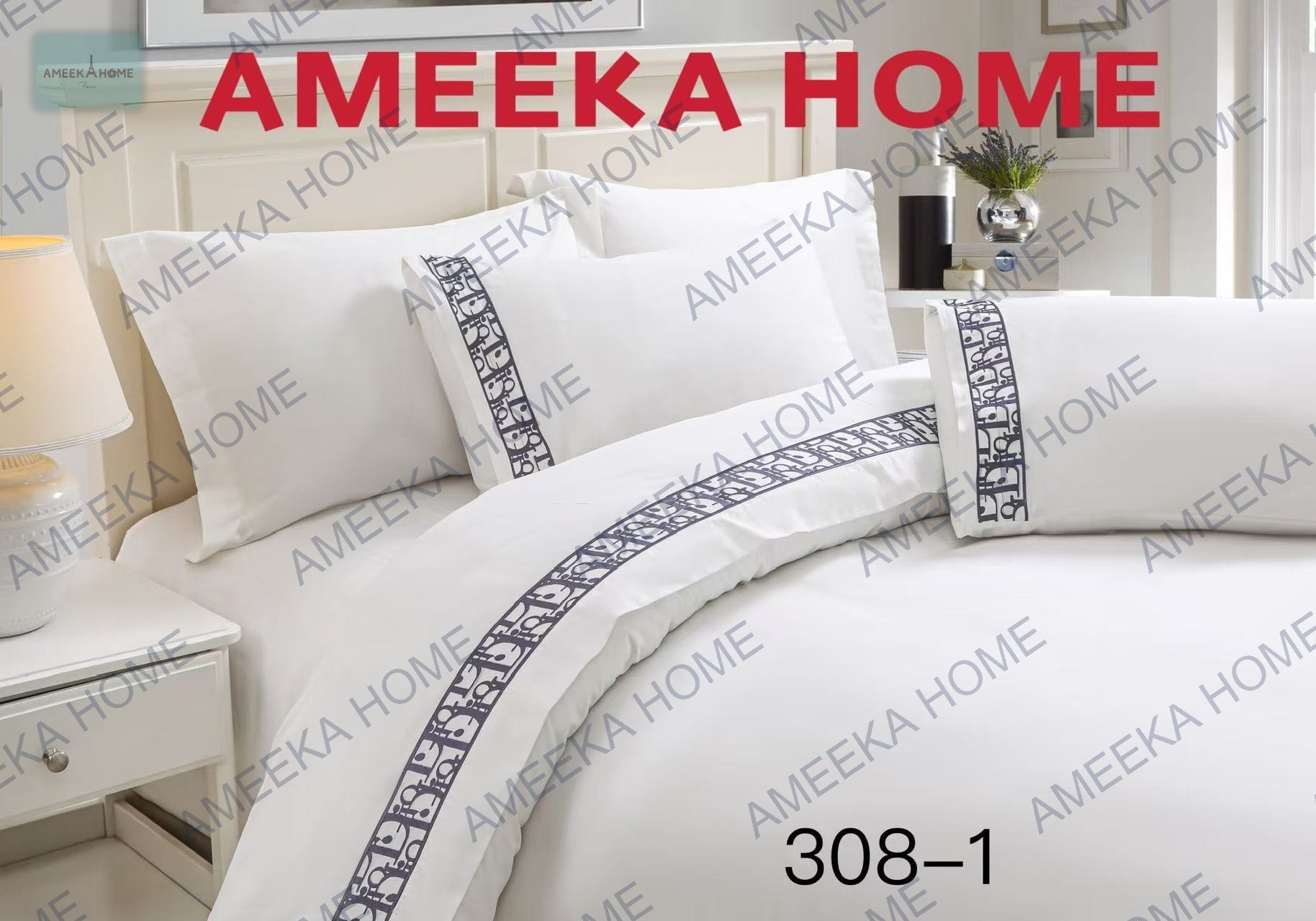 Refined Embroidered Bedding Collection gallery 31