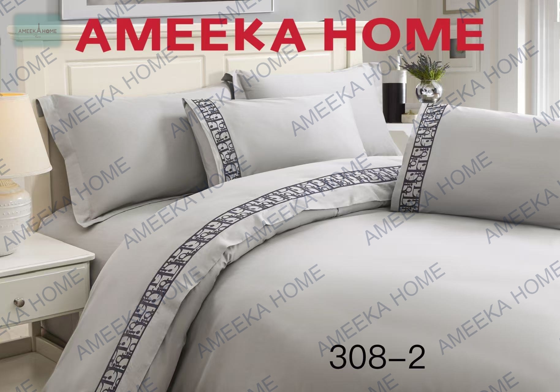 Refined Embroidered Bedding Collection gallery 32